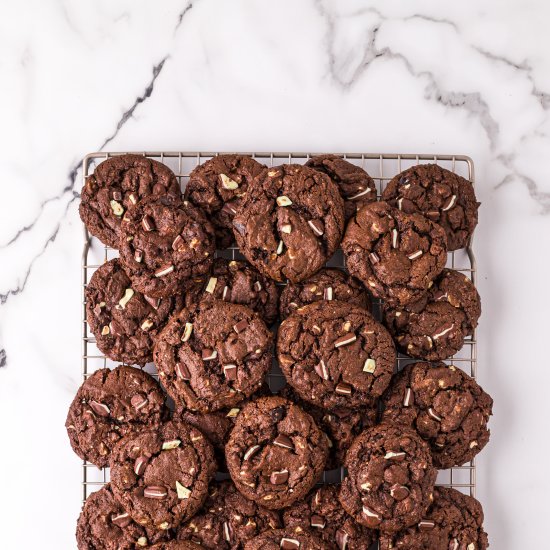 Chocolate Mint Cookies