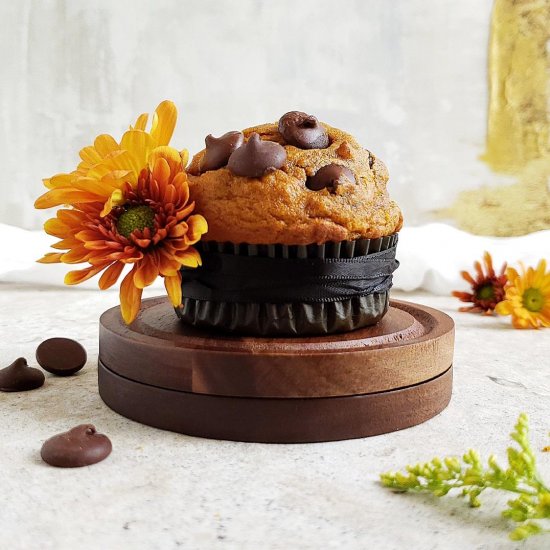 Pumpkin Chocolate Chip Muffins