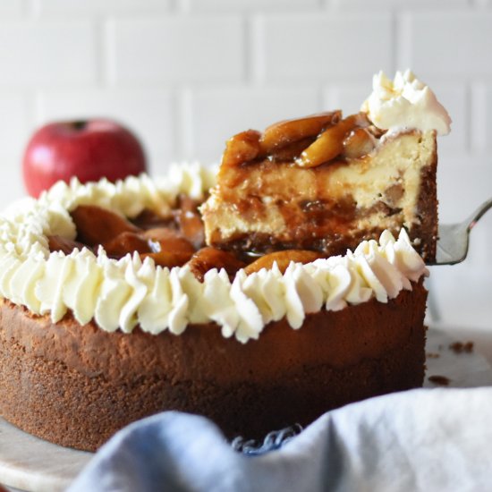 Caramel Apple Cheesecake