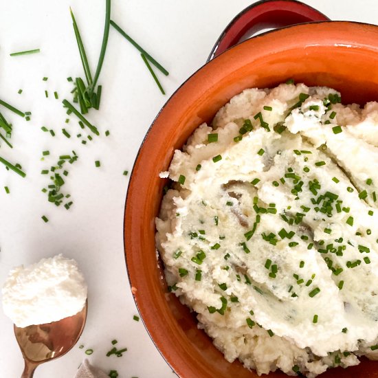 Ricotta and Chive Mashed Potatoes