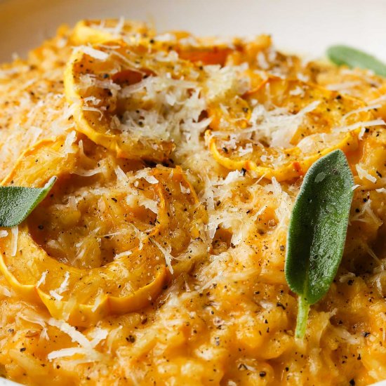 ​Honeynut Squash Risotto with Sage