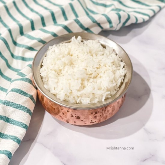 Sona Masoori Rice Instant pot