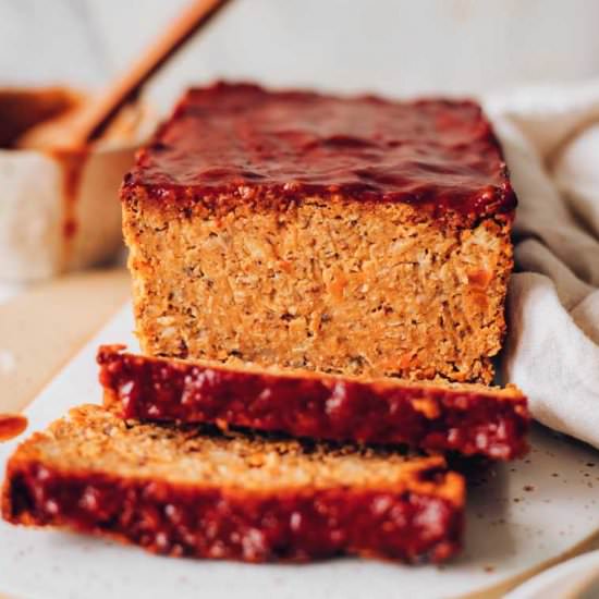 Hearty Vegan Chickpea Mealoaf