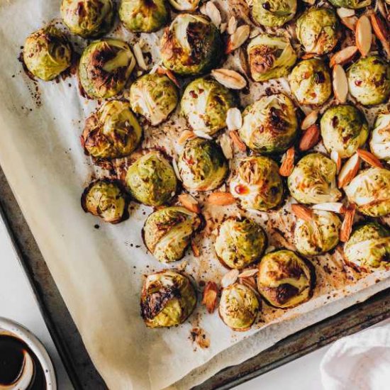 Roasted Brussels Sprouts (Vegan)