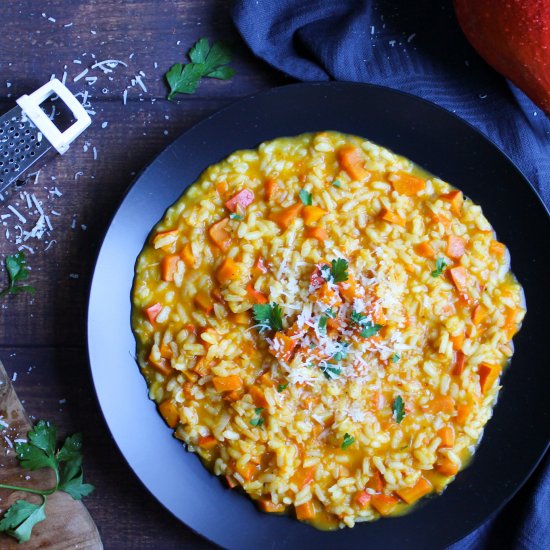 Creamy Pumpkin Risotto