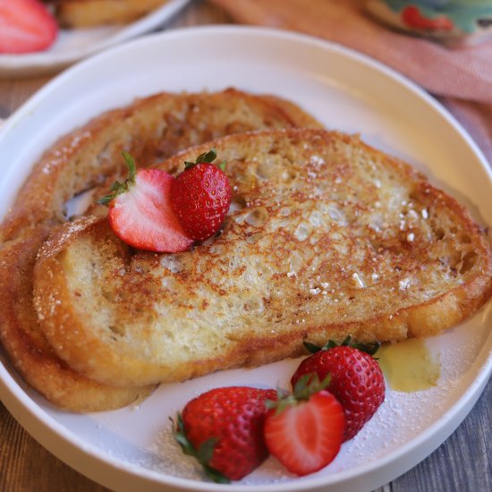 Vegan French toast