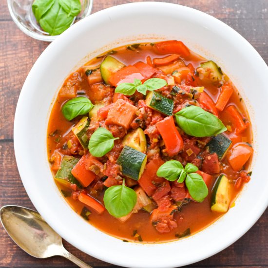 Low FODMAP Instant Pot Ratatouille