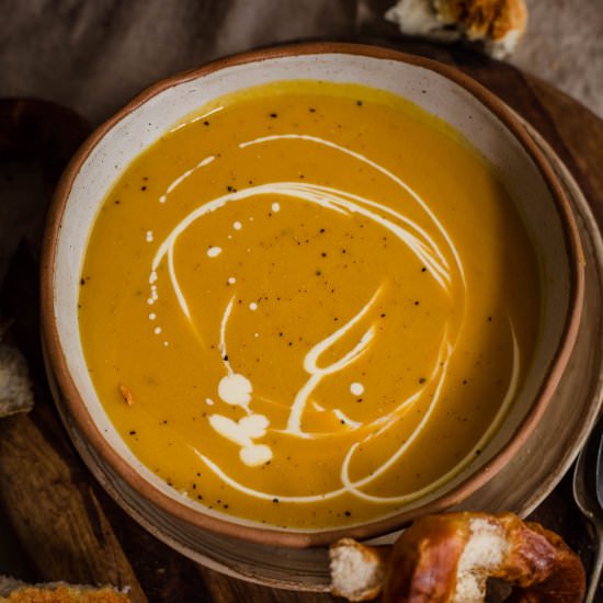 Pumpkin Ginger Soup