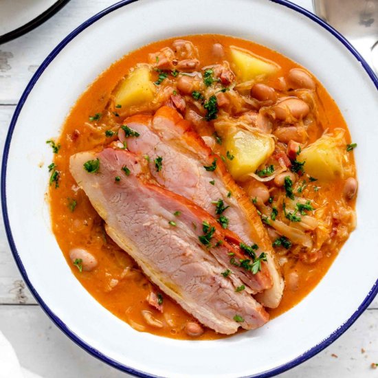 Sauerkraut and Bean Stew