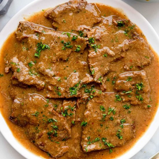 Thin Sliced Round Steak