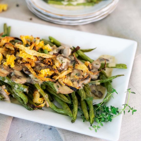 Modern Green Bean Casserole