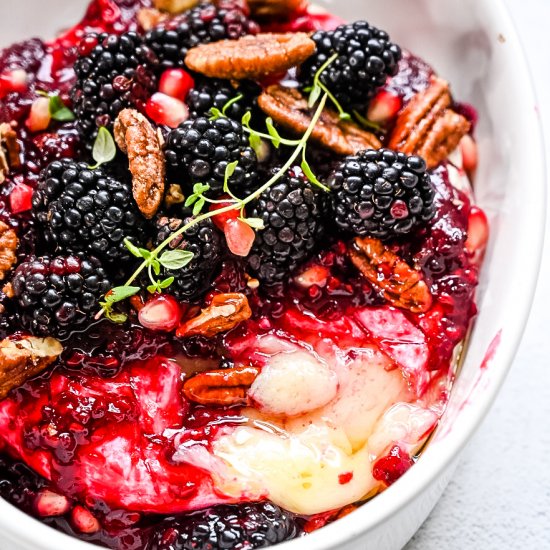 Blackberry Baked Brie