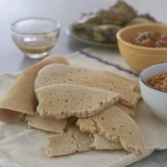 Injera Ethiopian Bread