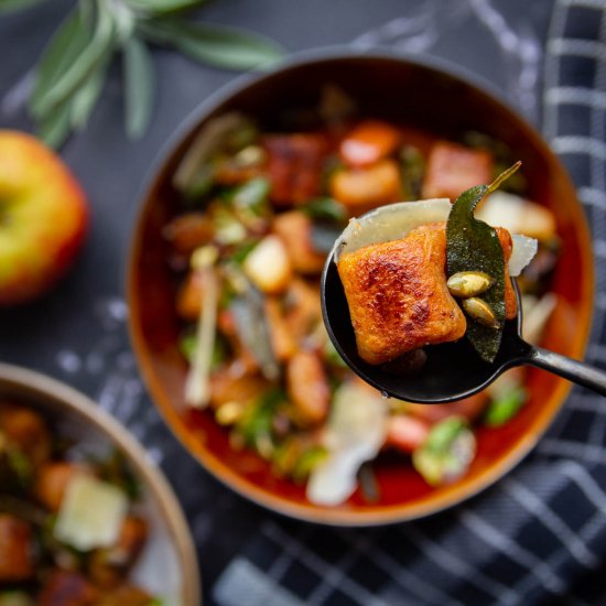 Brown Butter Injected Gnocchi