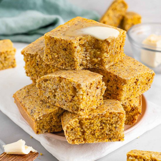 Kid Approved Vegan Cornbread