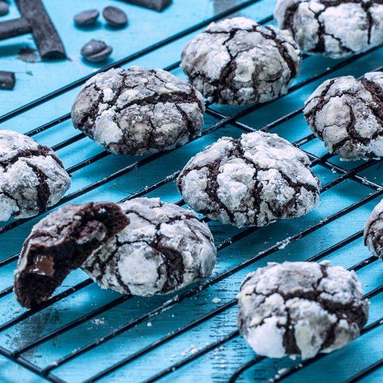 Chocolate Crinkle Cookies