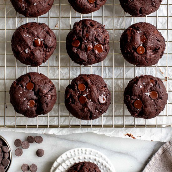 Dark Chocolate Cookies