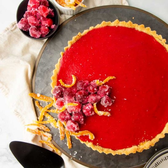 Cranberry Curd Tart Recipe