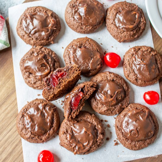 Chocolate Cherry Cookies