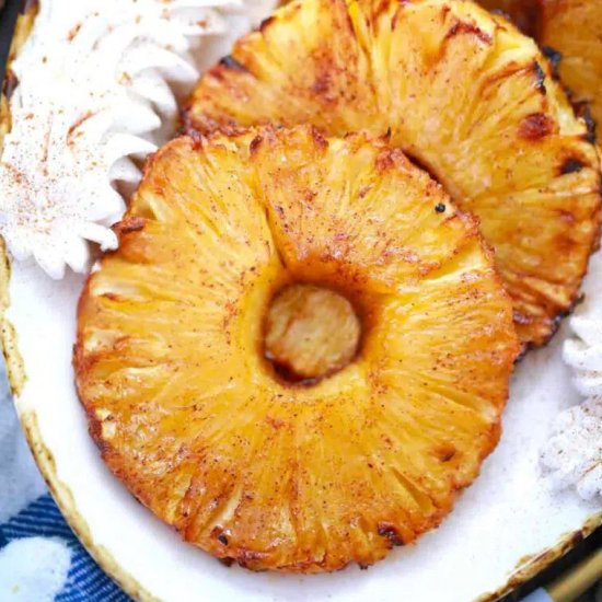 Air Fryer Pineapple Rings