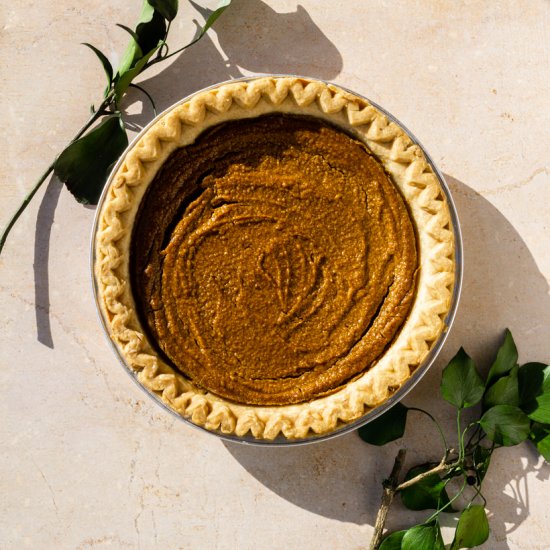 Vegan Sweet Potato Pie