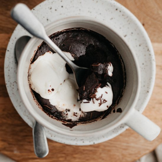 Hot Cocoa Mug Cake