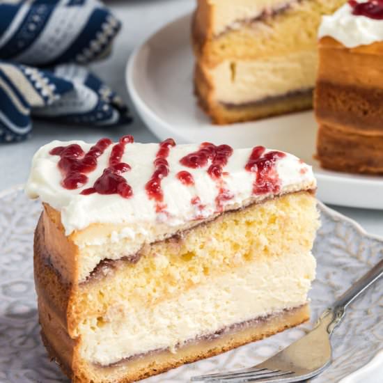 English Trifle Cheesecake