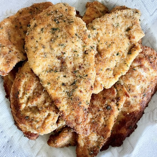 Italian Chicken Cutlets