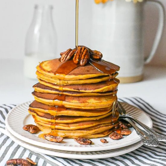 Sweet Potato Pie Pancakes