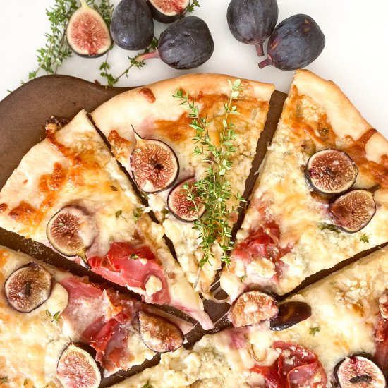 FIG & GORGONZOLA PROSCIUTTO PIZZA