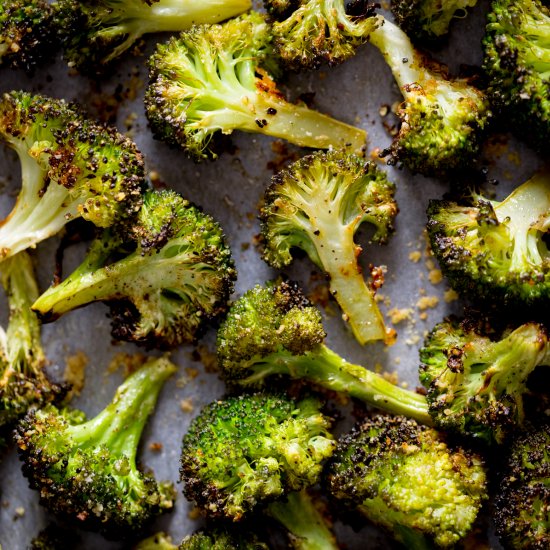 Roasted Broccoli With Garlic