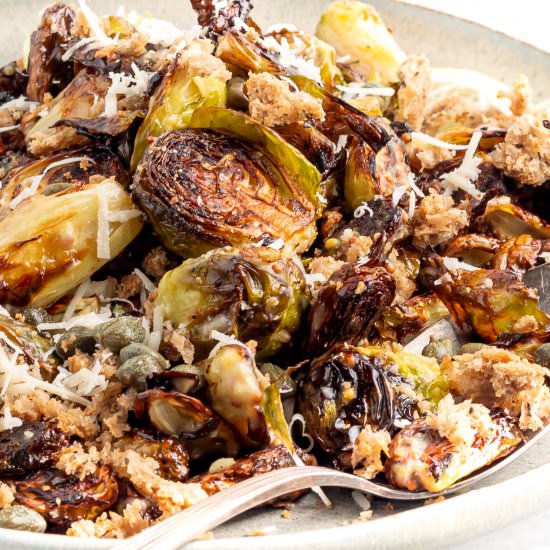 Roasted Honey Mustard Brussels Spro