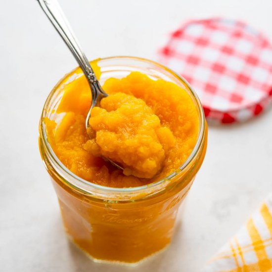 Homemade Pumpkin Puree