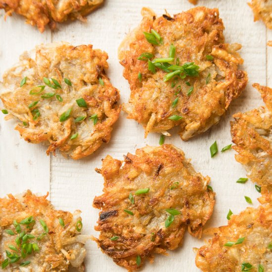 Vegan Potato Latkes