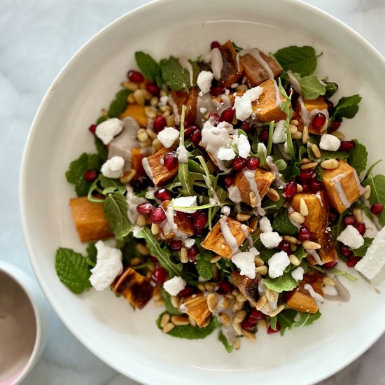 Roasted Sweet Potato Salad