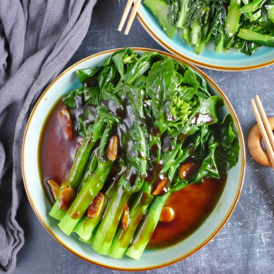 Chinese Broccoli Two ways