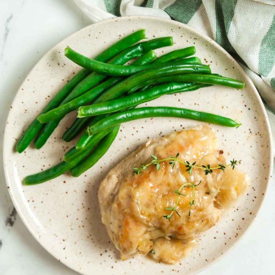 Skillet French Onion Chicken Breast