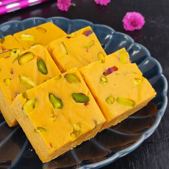 Besan Barfi | Gram Flour Fudge