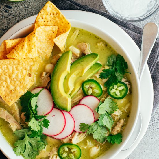 Chicken Pozole Verde