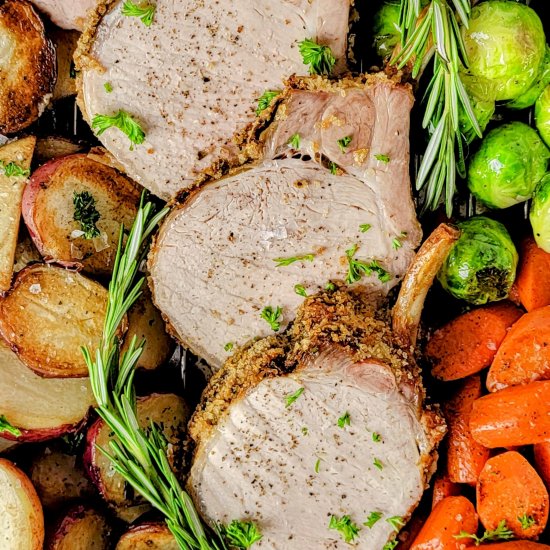 Rosemary Pork Rack Roast