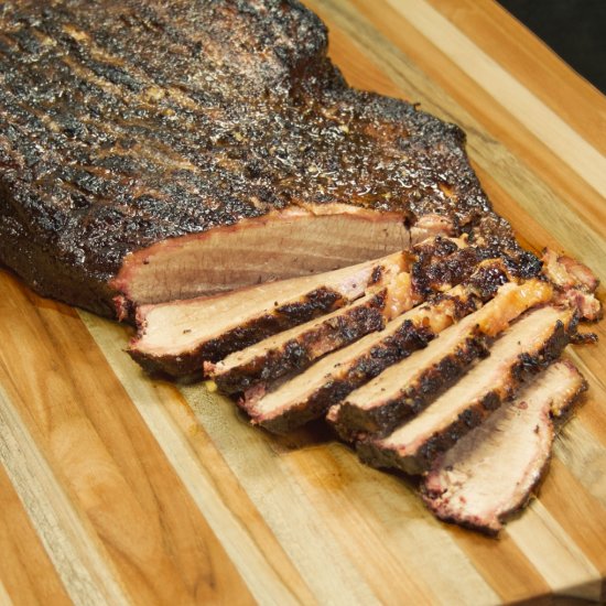 Smoked Brisket (smoker or grill)