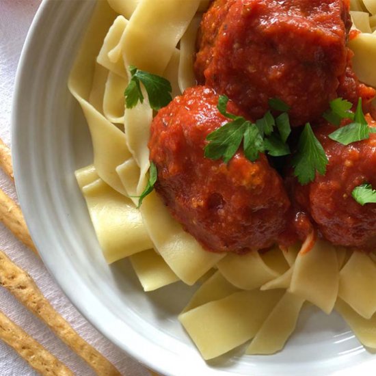 Silvio’s Favorite Healthy Meatballs