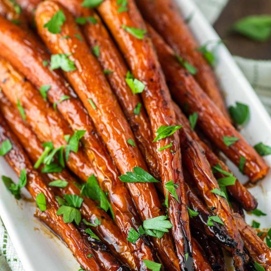 Maple Roasted Carrots