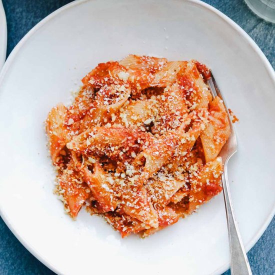 Tomato Butter Sauce Pasta