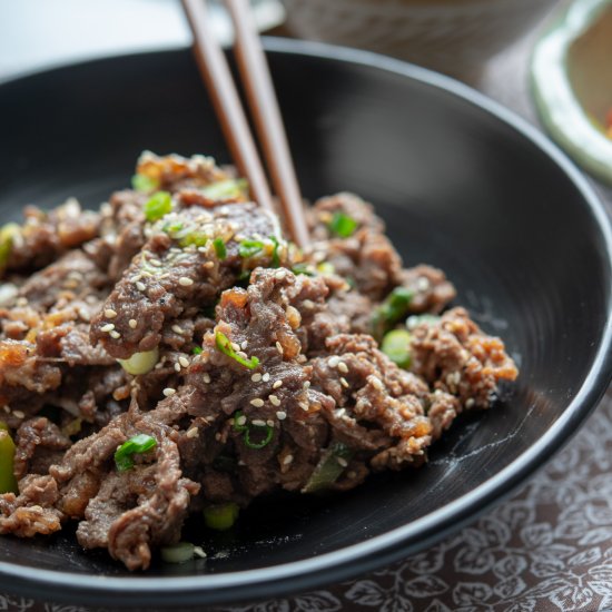 Classic Korean Beef Bulgogi