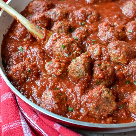 Baked Meatballs