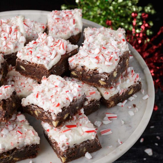 Peppermint Brownies