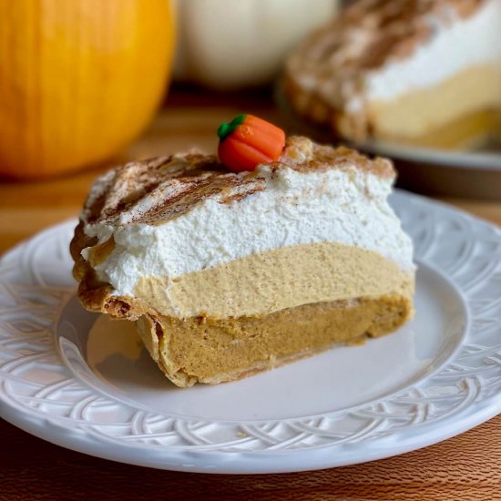 Triple Layer Pumpkin Pie