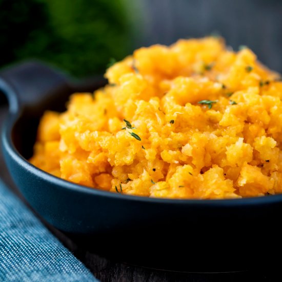 Swede and Carrot Mash