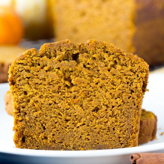 Healthy Pumpkin Bread